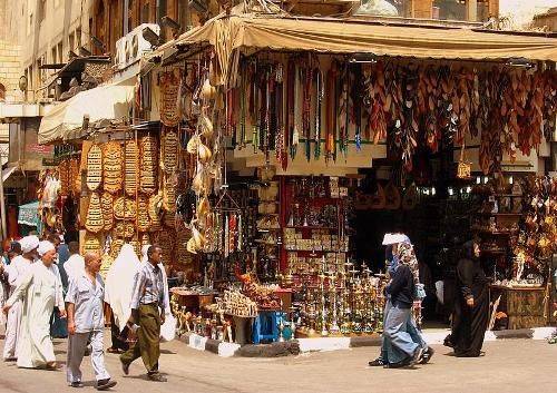 mercado de Khan El Khalili